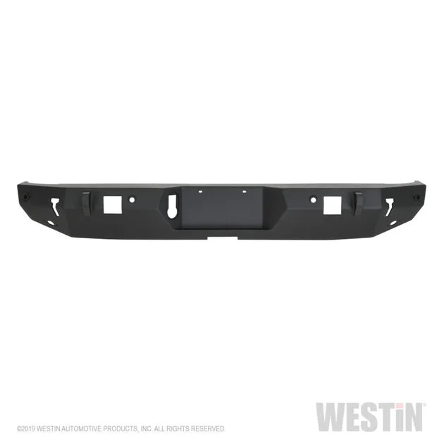 Westin 2020 Jeep Gladiator w/Sensors WJ2 Rear Bumper w/Sensor – Textured Black
