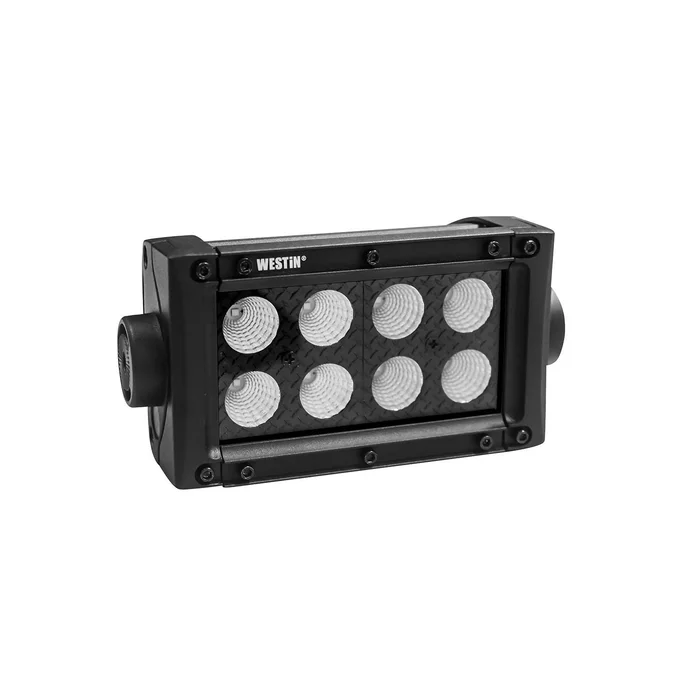 Westin Automotive 09-12212-8F B-FORCE LED Light Bar Double Row 4 inch Flood with 3W Cree