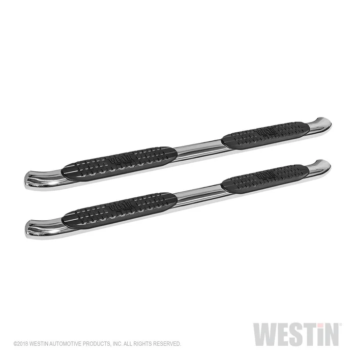 Westin Automotive 21-24080 Pro Traxx 4 Oval Nerf Step Bars Stainless Steel
