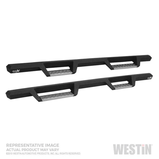 Westin/HDX 19-20 Chevy/GMC Silverado/Sierra 1500/2500/3500 Drop Nerf Step Bars – Textured Black