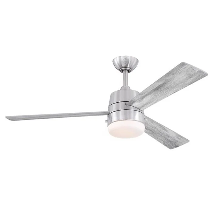 Westinghouse – 73049 – Brinley 52 in. Brushed Nickel Silver LED Indoor Ceiling Fan