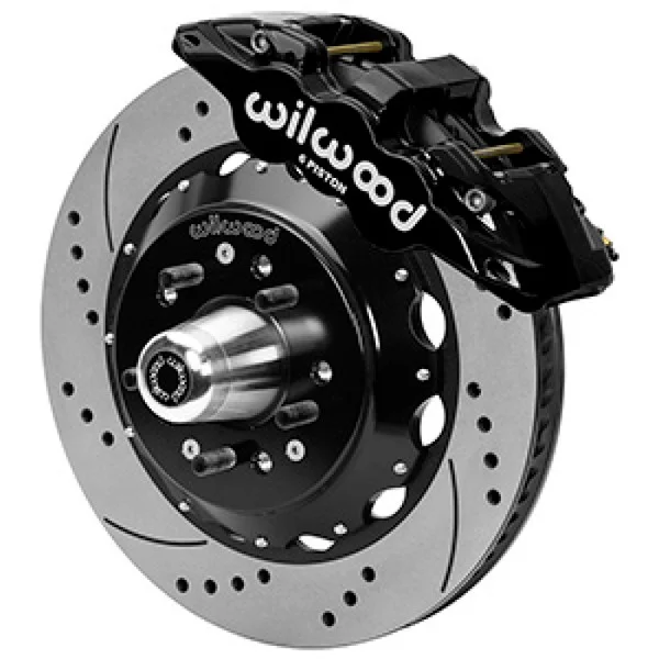 Wilwood Aero6R/ST Front Big Brake Kit 14in D/S Black Powder Coat 79-88 Chevrolet Monte Carlo – 140-16246-D
