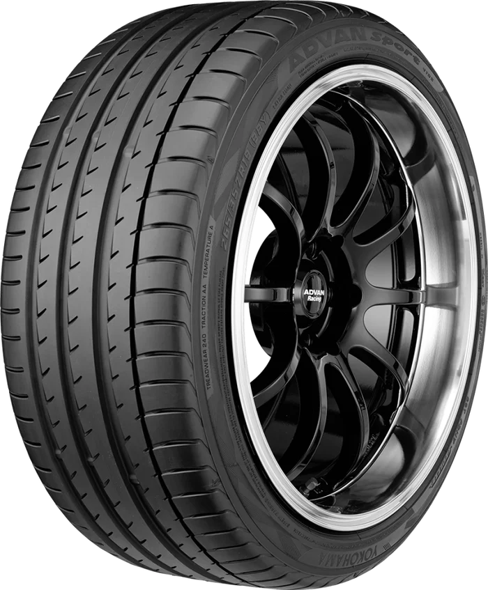 Yokohama Advan Sport V105E Tire – 285/40ZR19 107Y – 110193338