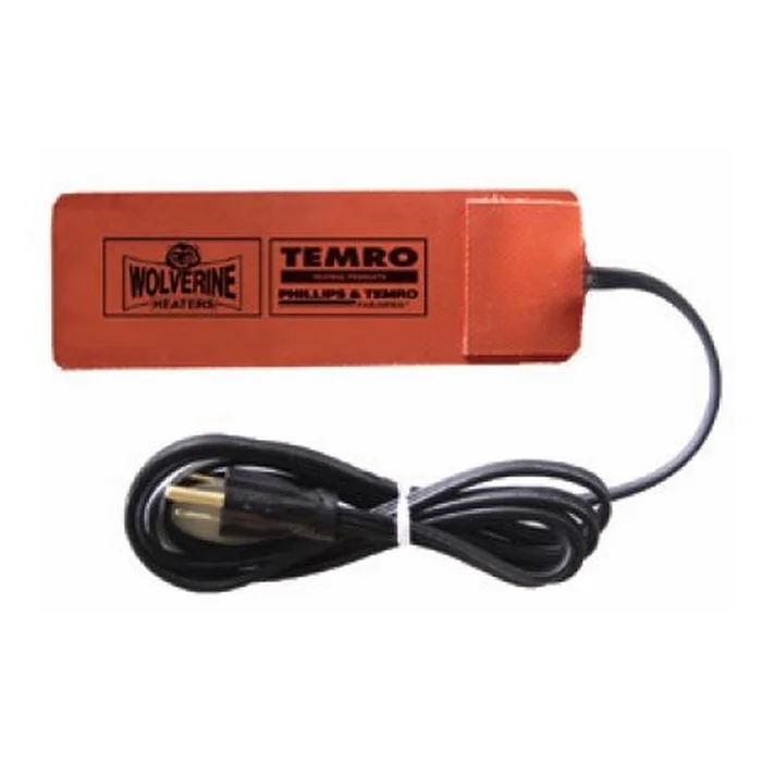 ZeroStart – 3400032 – Silicone Pad, Adhesive – 125W, 120V, 1A – 6in. x 1-1/2in. CSA/CE