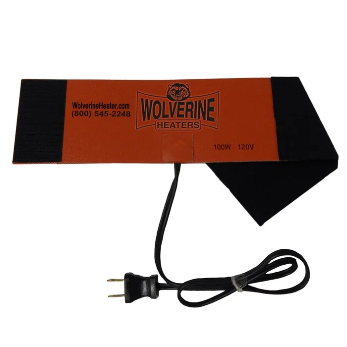 ZeroStart – 3400124 – Silicone Pad, Fuel Filter – 100W, 120V, 4in. x 9in.