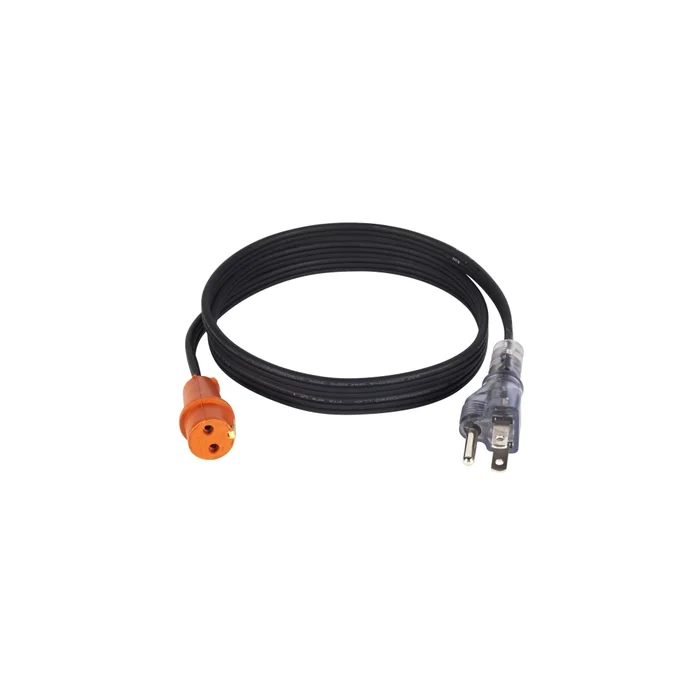 ZeroStart – 3600119 – Lit Plug Version Of 3600083 Replacement Cord – 120V, 10A, Straight, 5ft. Long